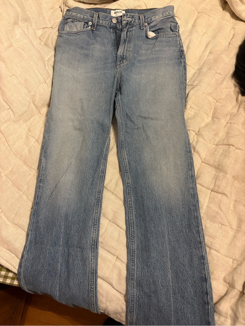 Agolde Light Wash Women’s Bootcut Jeans